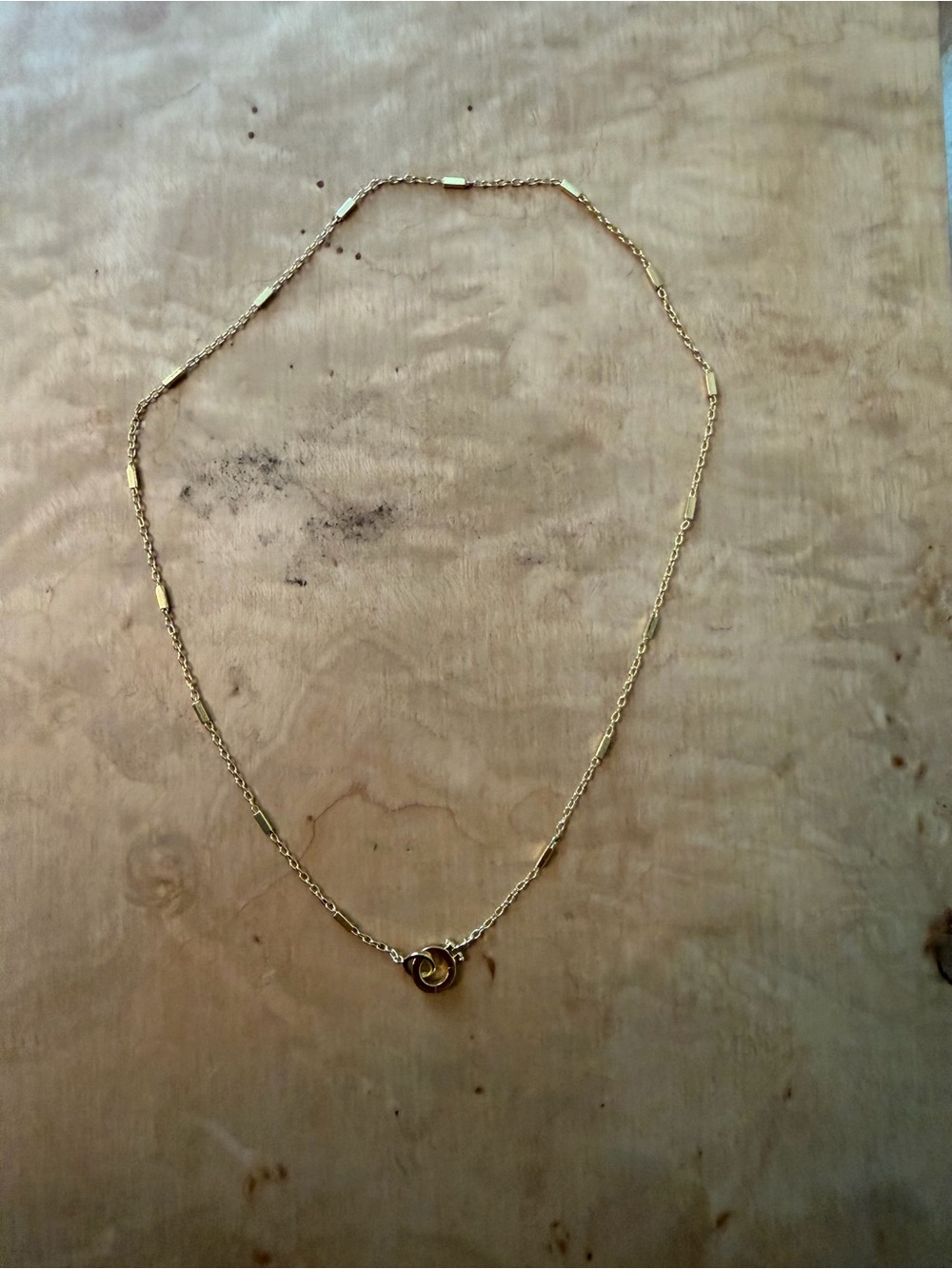 Gorjana Tatum Gold Interlocking Necklace, NWOT - Picture 4 of 4
